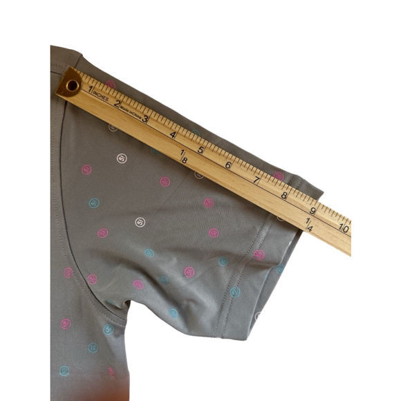 Men's Five Iron Golf Polo Shirt 5 Iron Golf Icon Golf Polo/Shirt Gray S - Picture 4 of 5